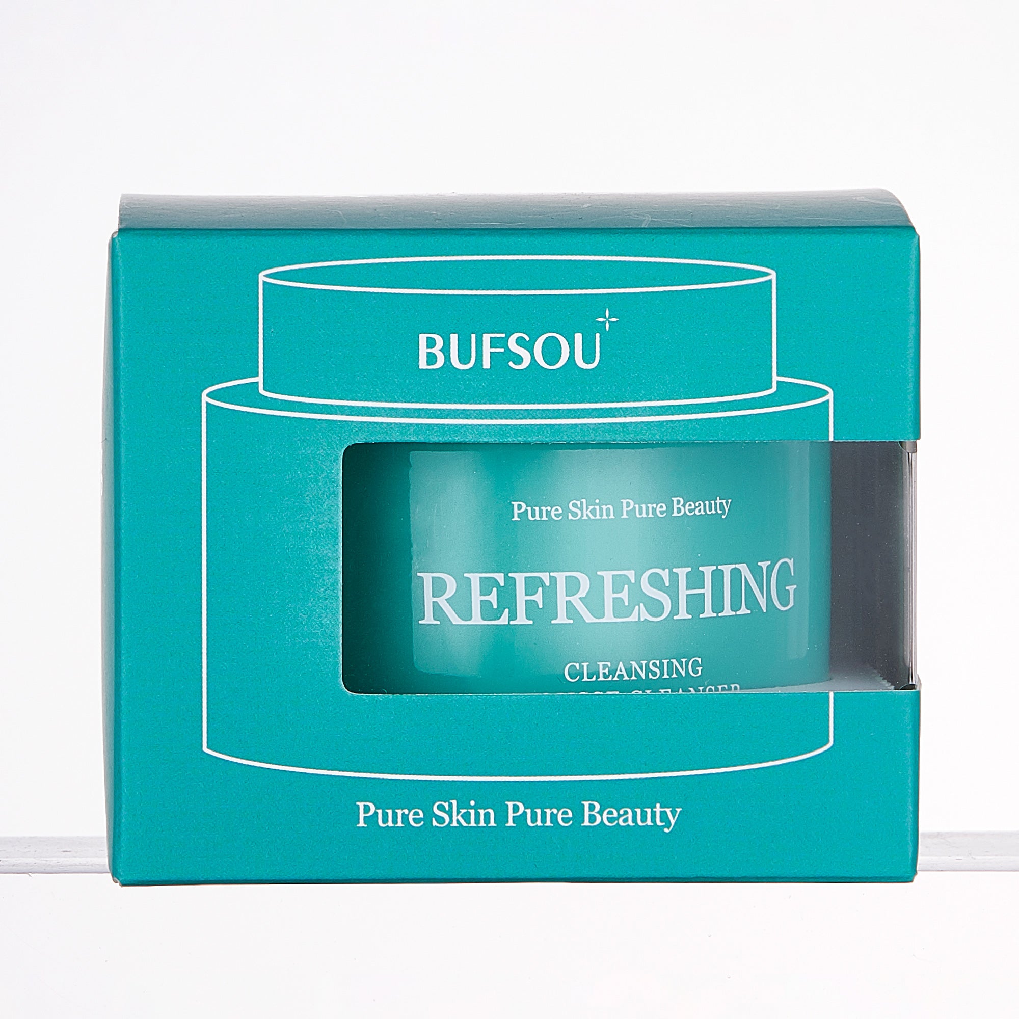 BUFSOU Facial Cleanser-REFRESHING(Lake blue green) 50ML (SC-C-C-07G)