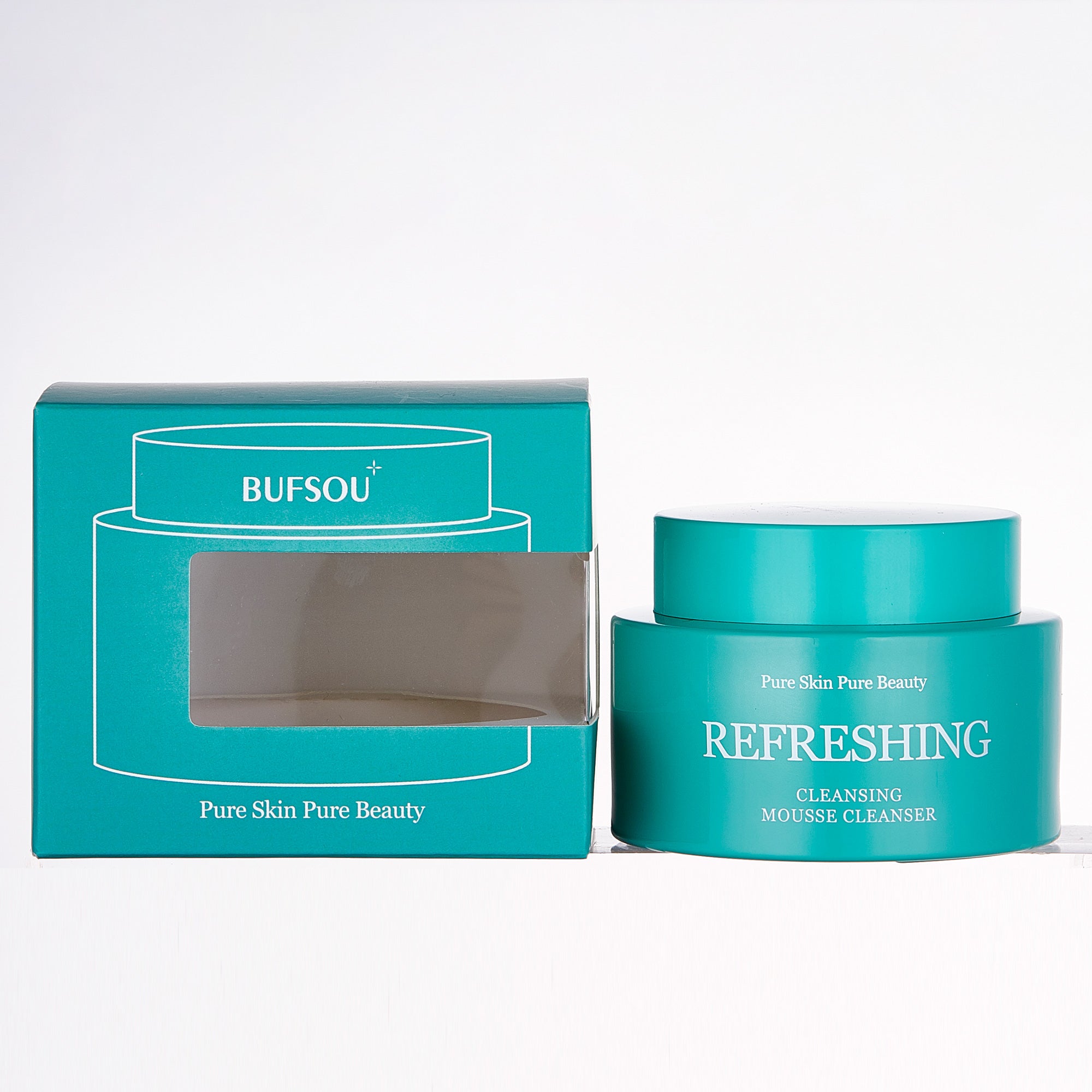 BUFSOU Facial Cleanser-REFRESHING(Lake blue green) 50ML (SC-C-C-07G)