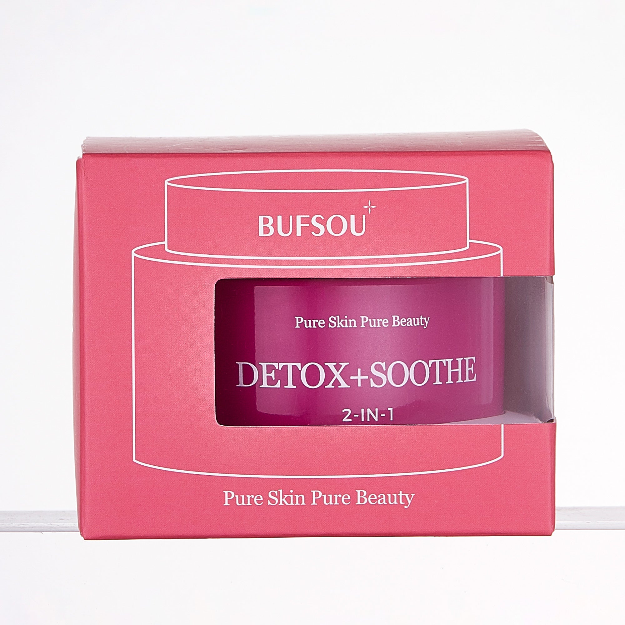 BUFSOU DETOX&SOOTHE(pink) 50ML （SC-C-C-03P）