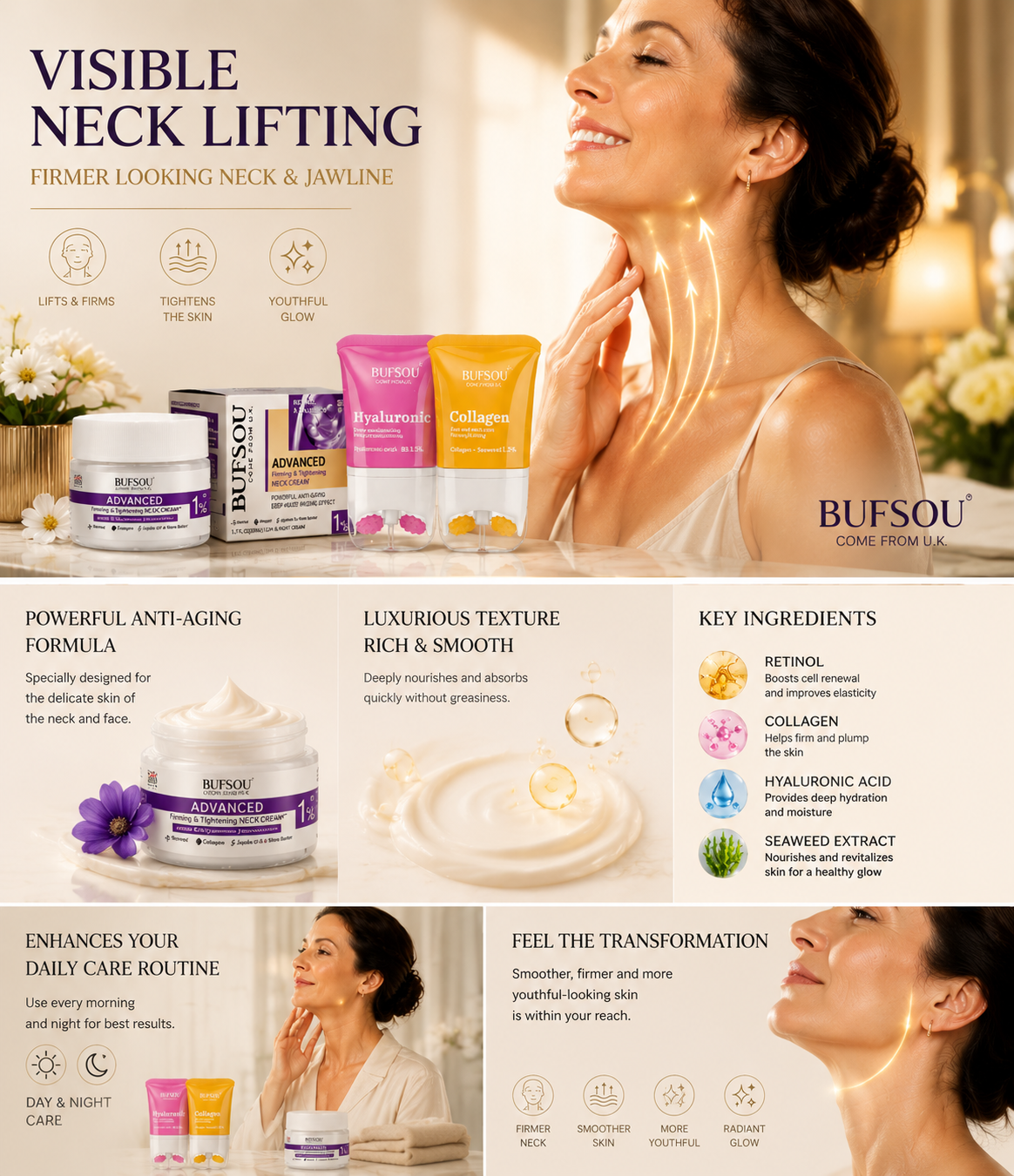 BUFSou Collagen Neck Cream (BC-CC-01Y)