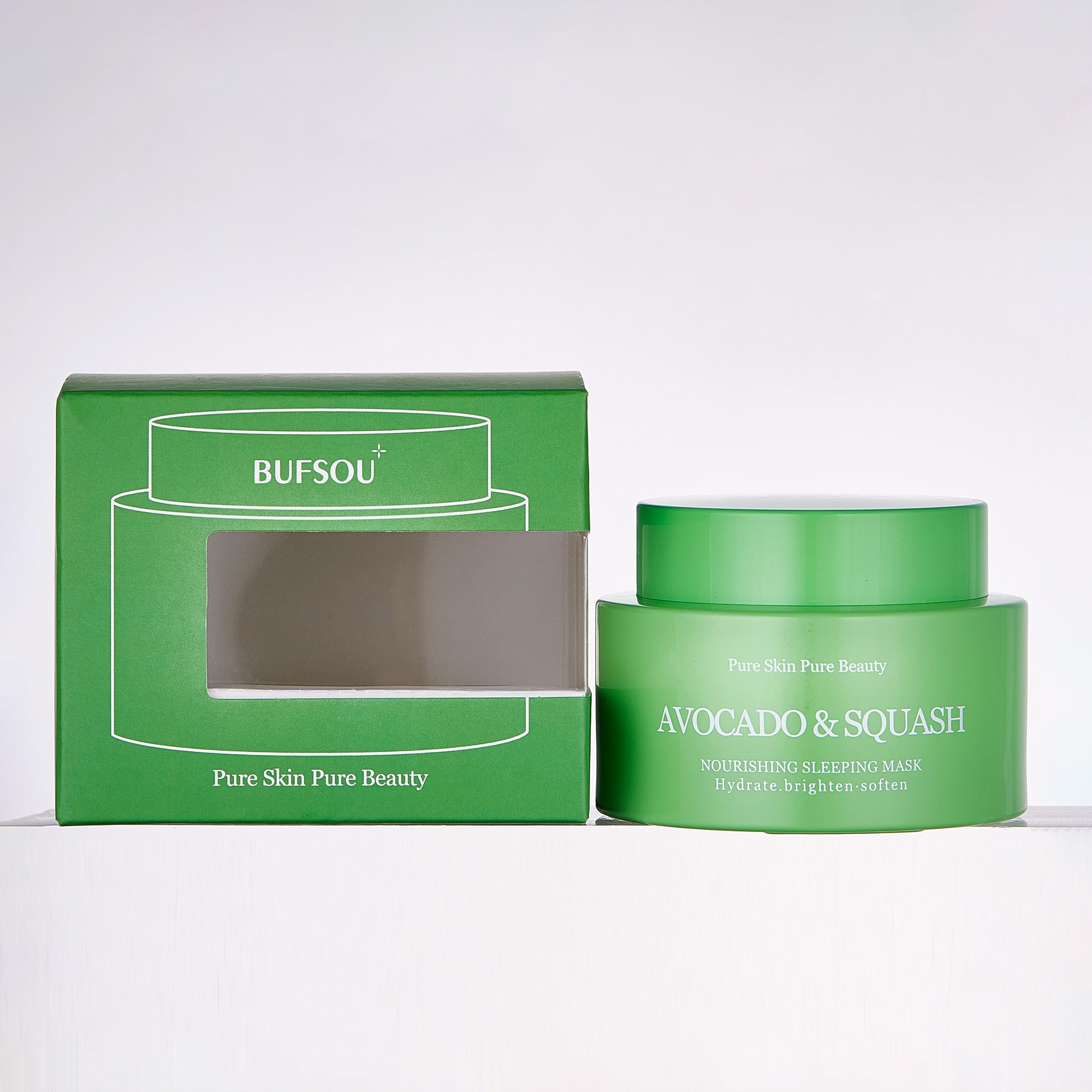 BUFSOU AVOCADO&SQUASH cream(green) 50ML （SC-C-C-01G）