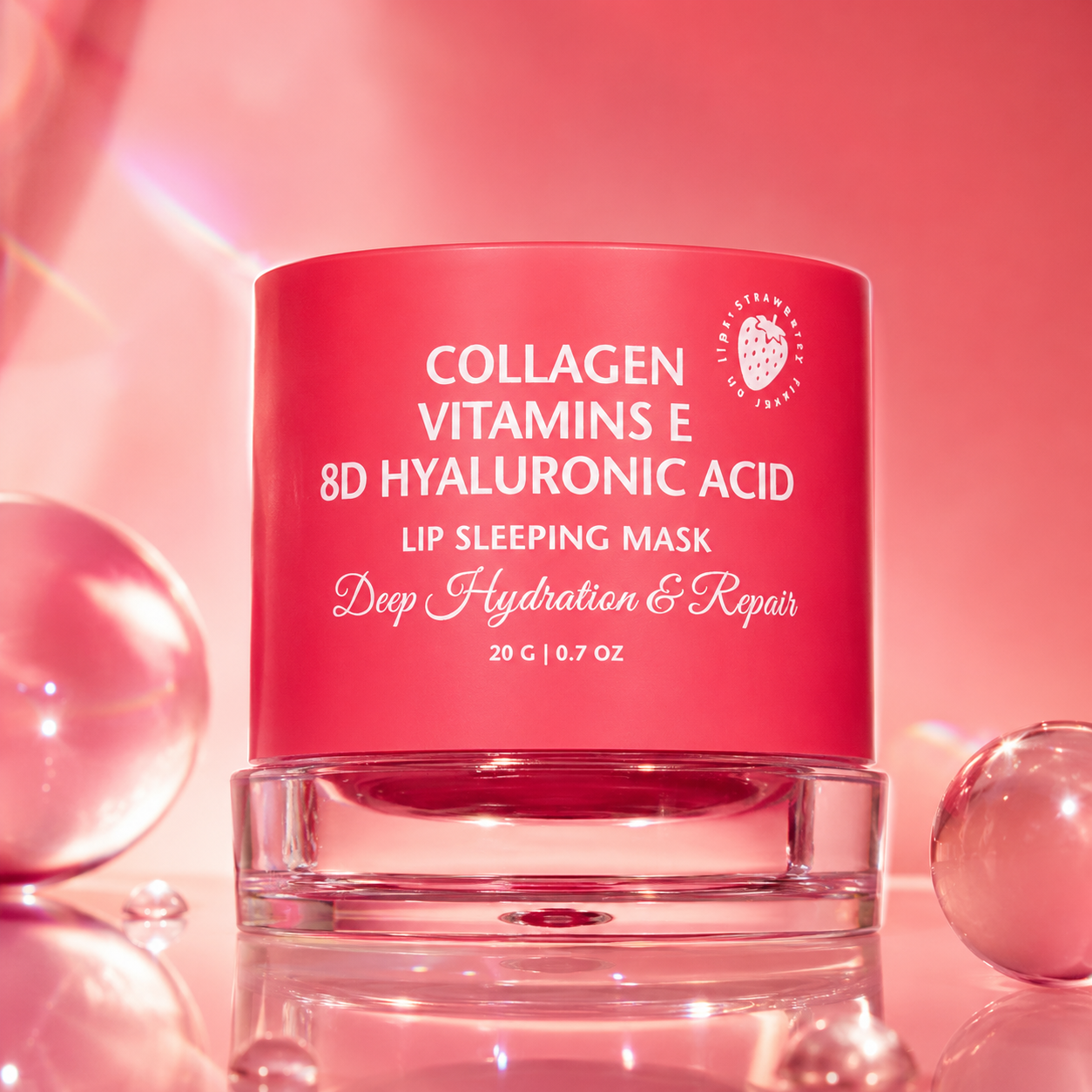 BUFSOU Strawberry Lip Mask （L-LM-01S）