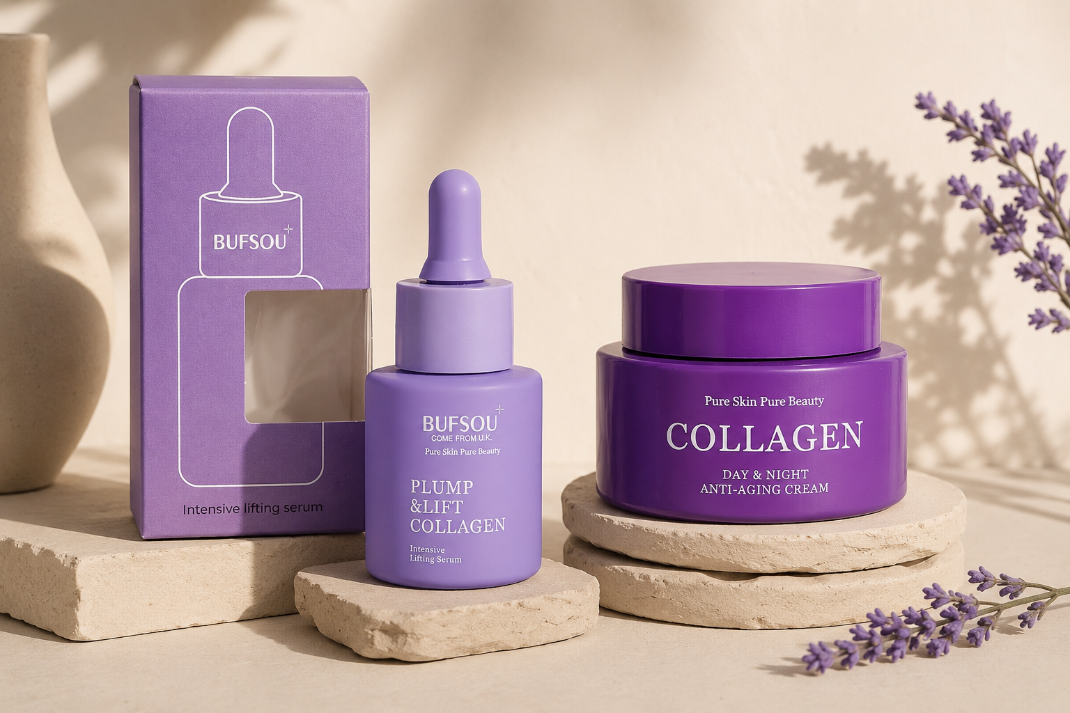 BUFSOU Collagen Serum（purple）20ML (SC-C-S-01P)