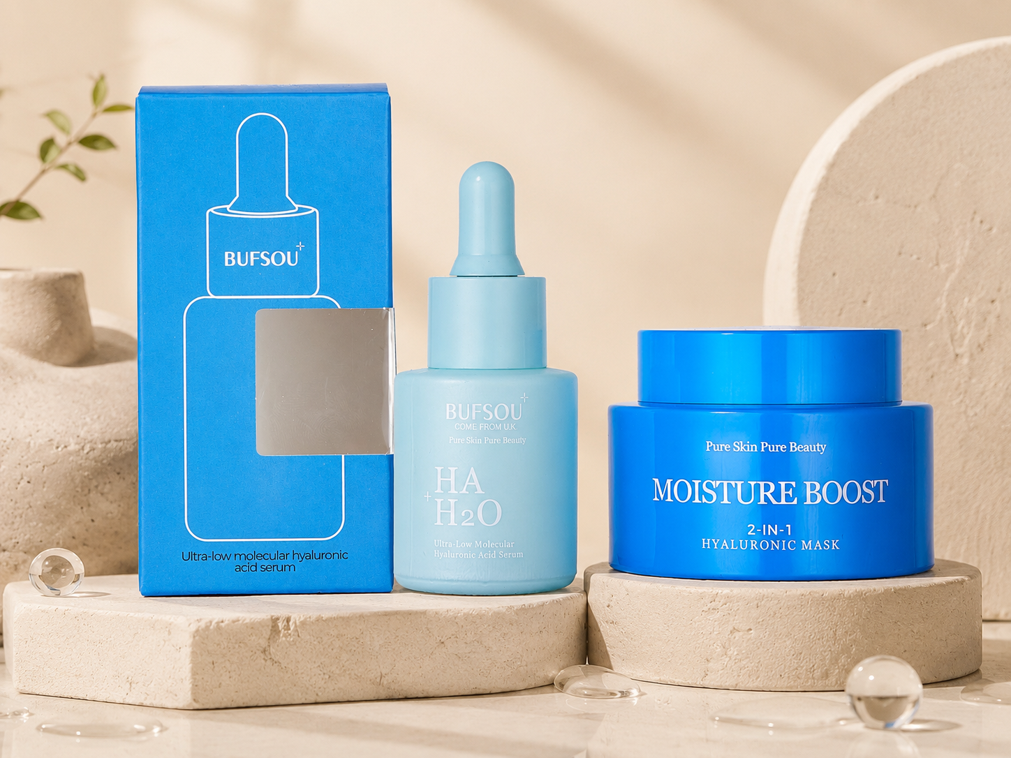 BUFSOU HA Serum（bule）20ML (SC-C-S-02B)