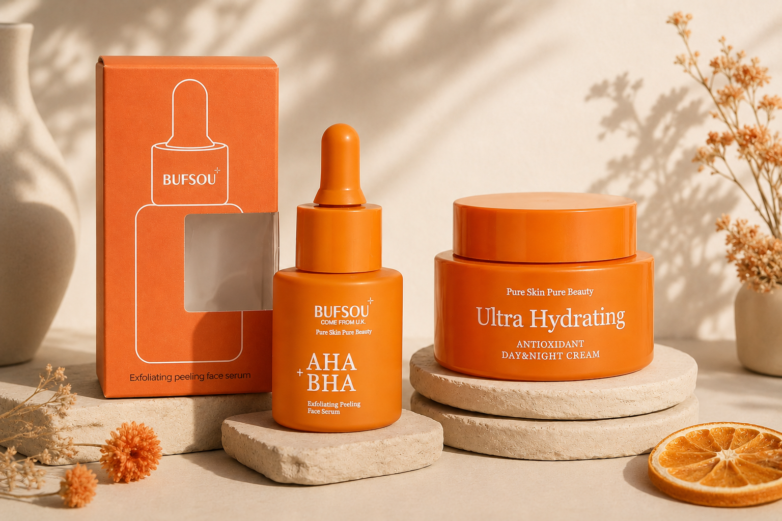 BUFSOU AHA+BHA Serum（orange）20ML (SC-C-S-05O)
