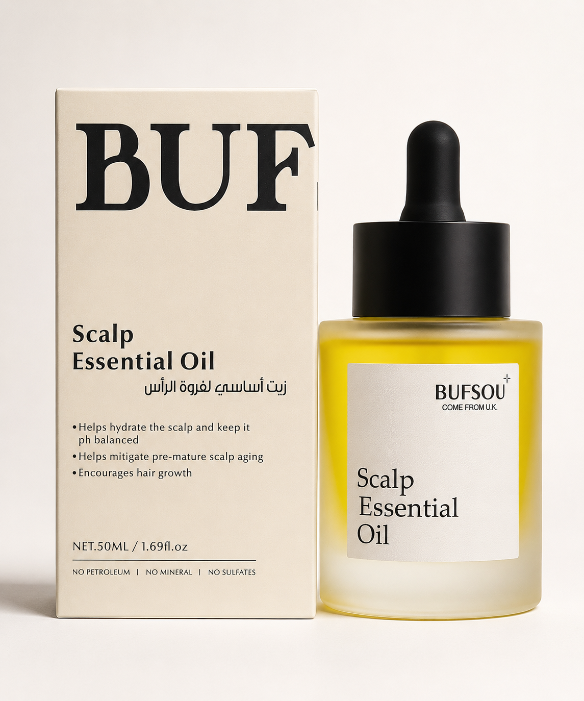 BUFSOU  Scalp Essential Oil 50ML （HC-SC-01）