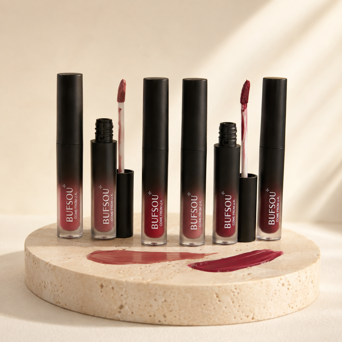 BUFSOU Super Stay Matte Liquid Lipstick - 8 Colours