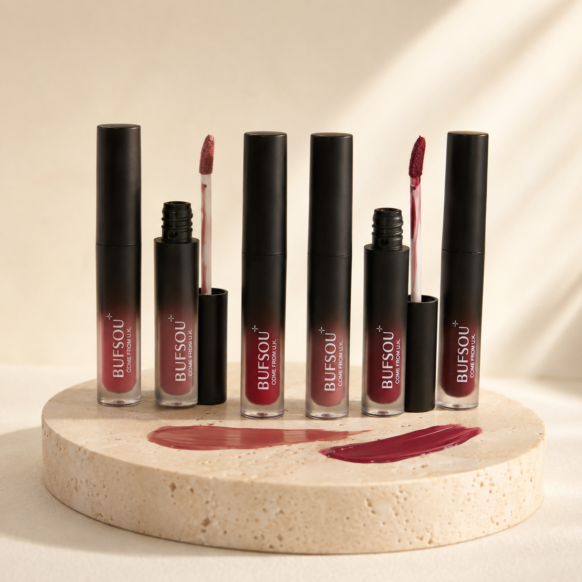 BUFSOU Super Stay Matte Liquid Lipstick - 8 Colours