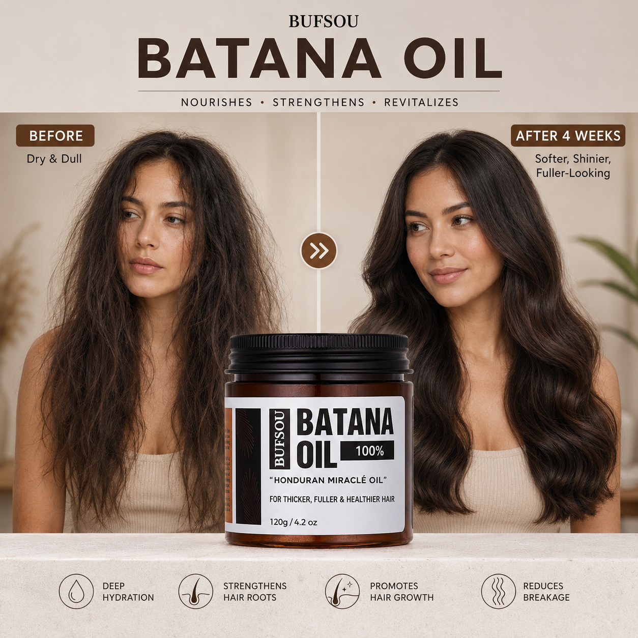 BUFSOU BATANA OIL/BUFSOU 120G （HC-BO-01）