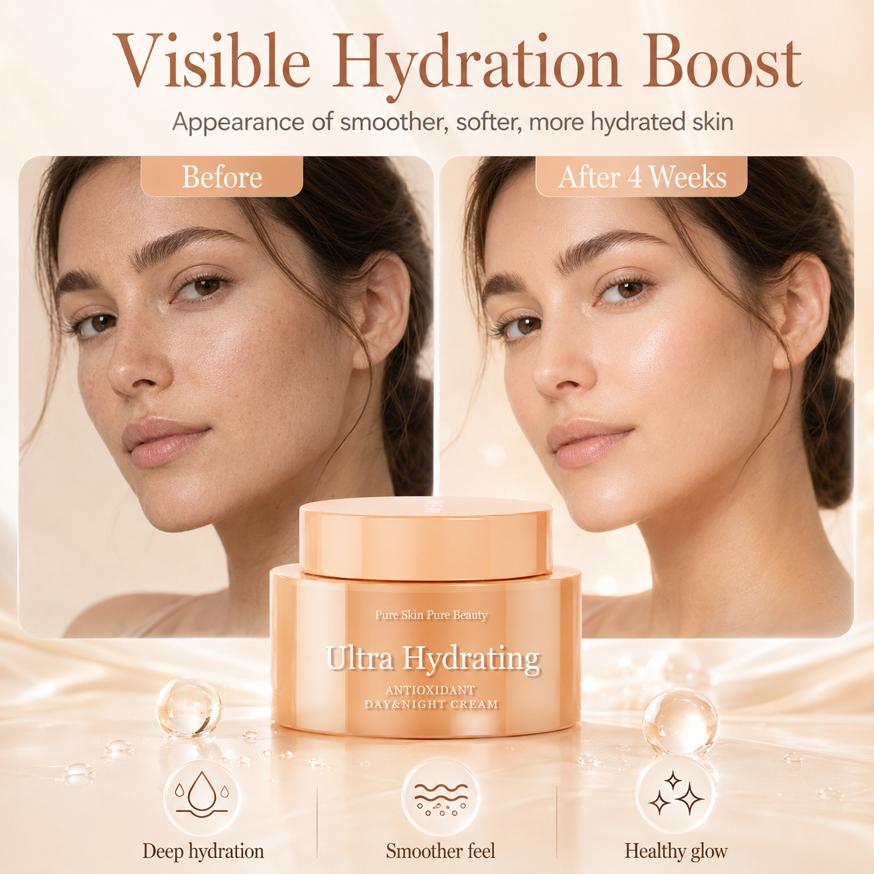 BUFSOU Ultra Hydrating facial cream（orange） 50ML (SC-C-C-06O)