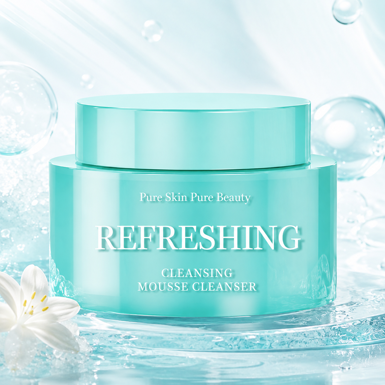 BUFSOU Facial Cleanser-REFRESHING(Lake blue green) 50ML (SC-C-C-07G)