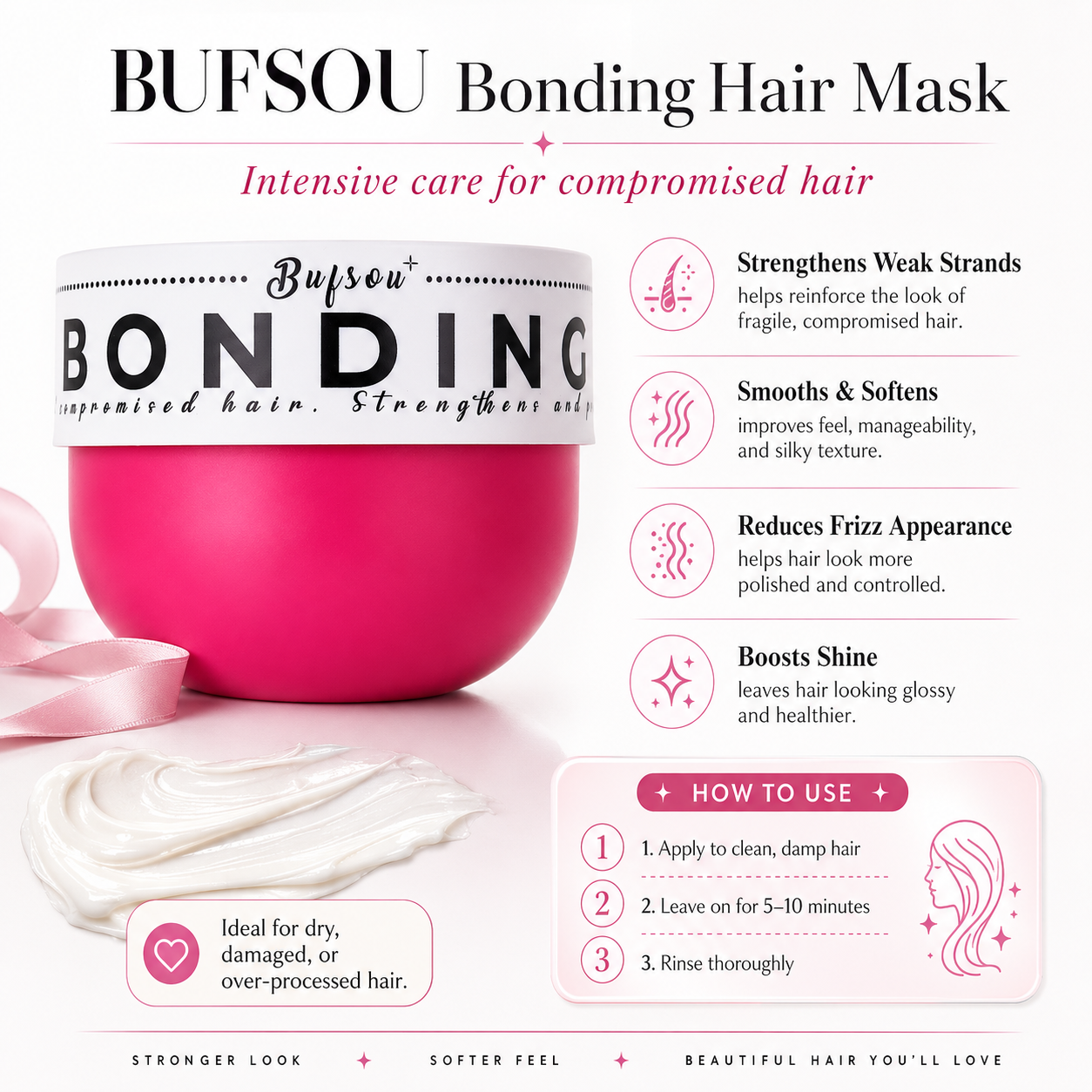 BUFSOU Argan Oil Hair Mask 250ML (HC-AM-01)