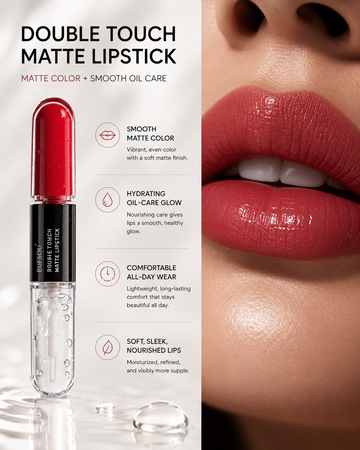 Double Touch Matte Lipstick (L-DTML-01)